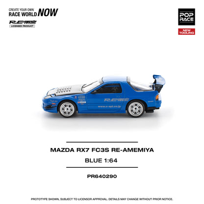 (Pre-Order) (PR640290) MAZDA RX7 (FC3S) RE-AMEMIYA BLUE
