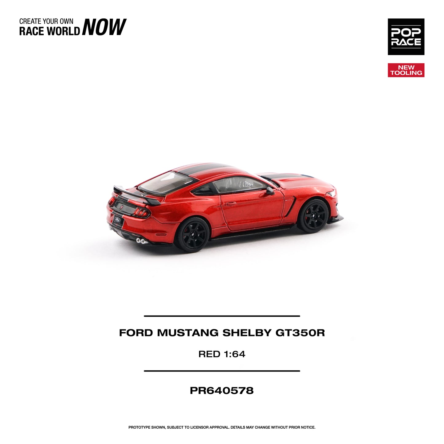 (Pre-Order) (PR640578) FORD MUSTANG SHELBY GT350R