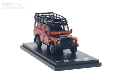 AR Box 1:64 Land Rover Defender 110 Adventure Edition 2015 Orange (AR610301001) - Rear View - 2