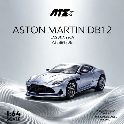 (ATS881306) ATS Models 1:64 Aston Martin DB12 - Laguna Seca - Front View 
