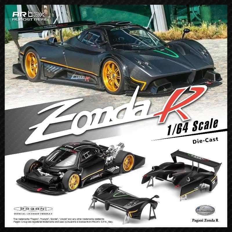 (Pre-Order) (M69101) Motorhelix x AR-Box Collab - Pagani Zonda R Full Carbon