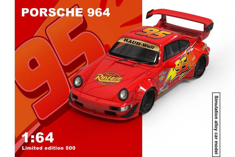 (CC640883) Porsche 964 - Lightning McQueen livery