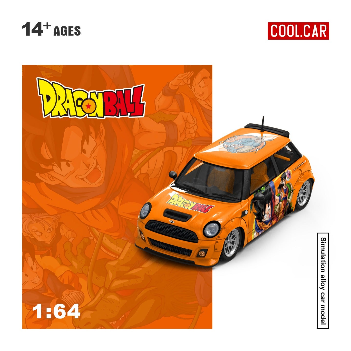 (Pre-Order)(CC643649) Mini Cooper Dragon Ball Livery