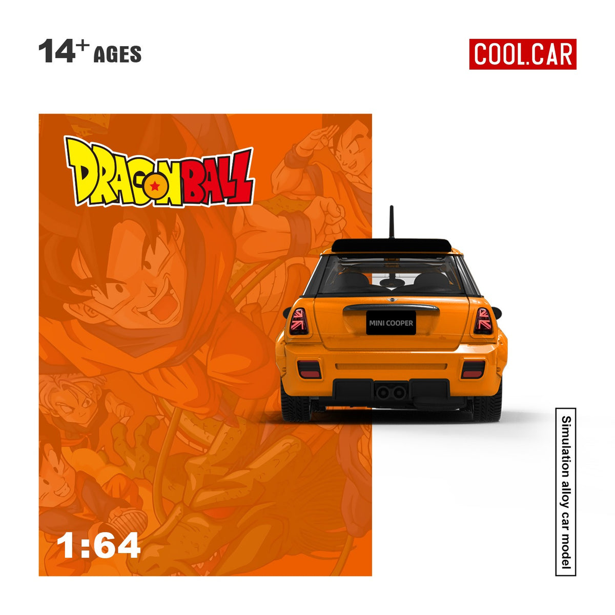 (Pre-Order)(CC643649) Mini Cooper Dragon Ball Livery