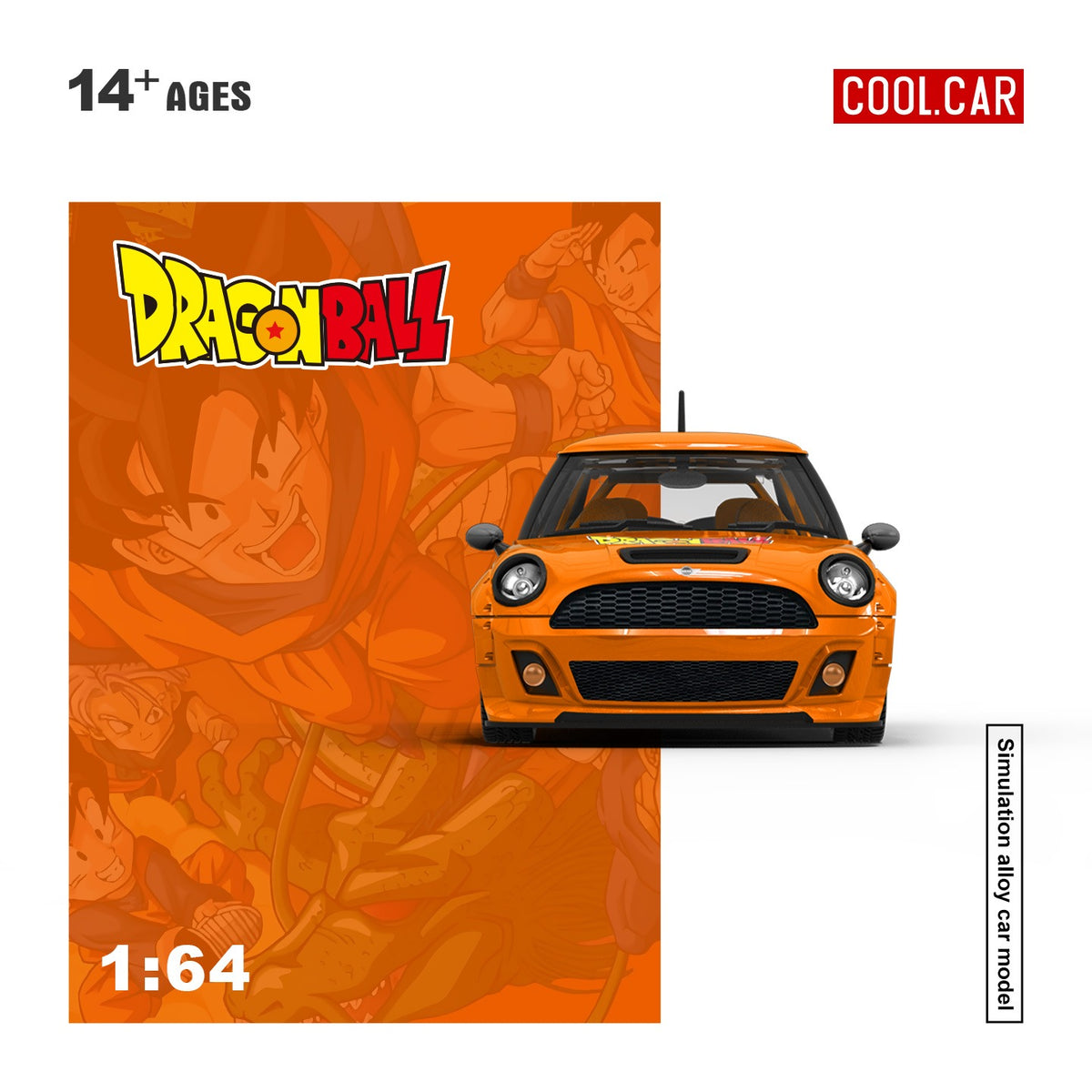 (Pre-Order)(CC643649) Mini Cooper Dragon Ball Livery