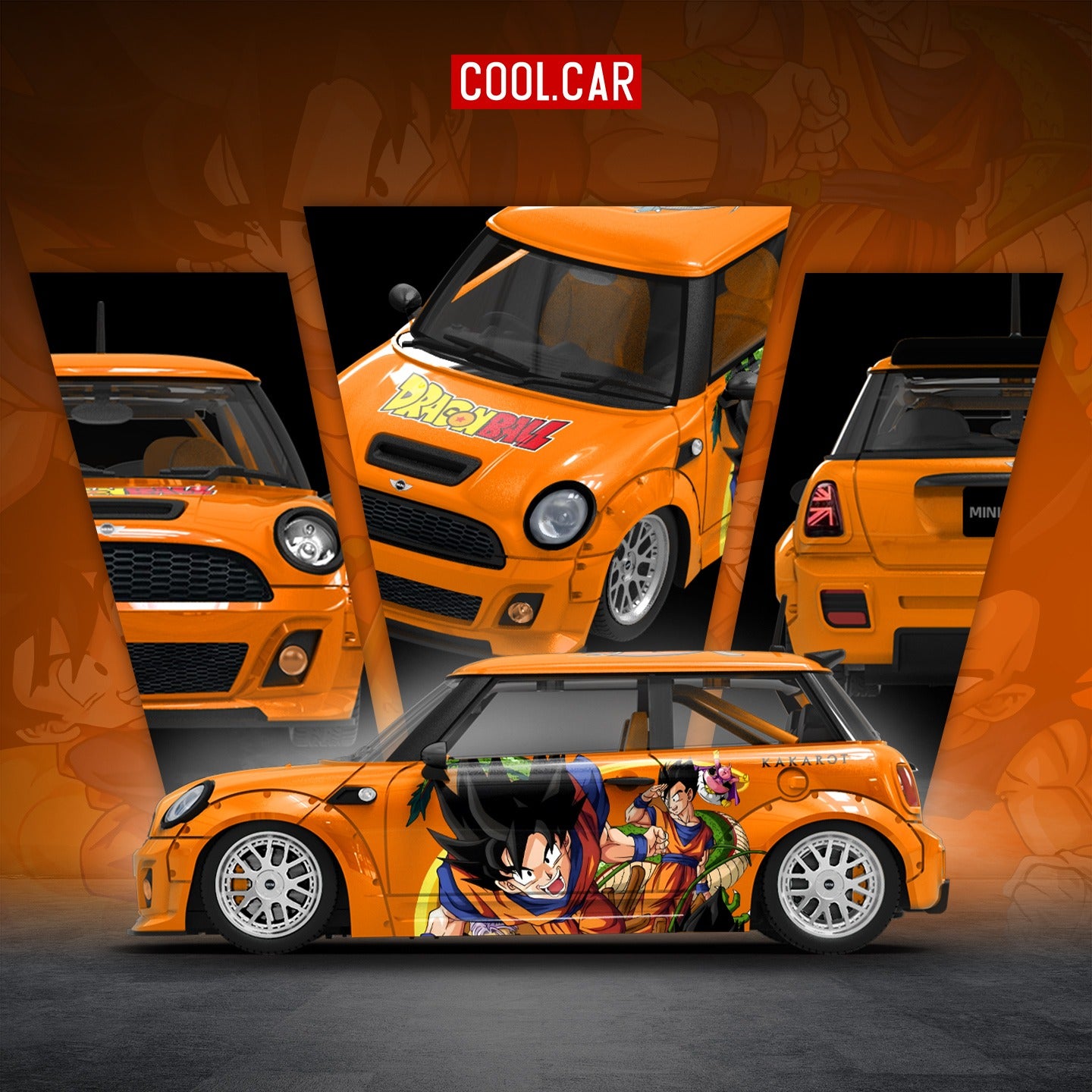 (Pre-Order)(CC643649) Mini Cooper Dragon Ball Livery