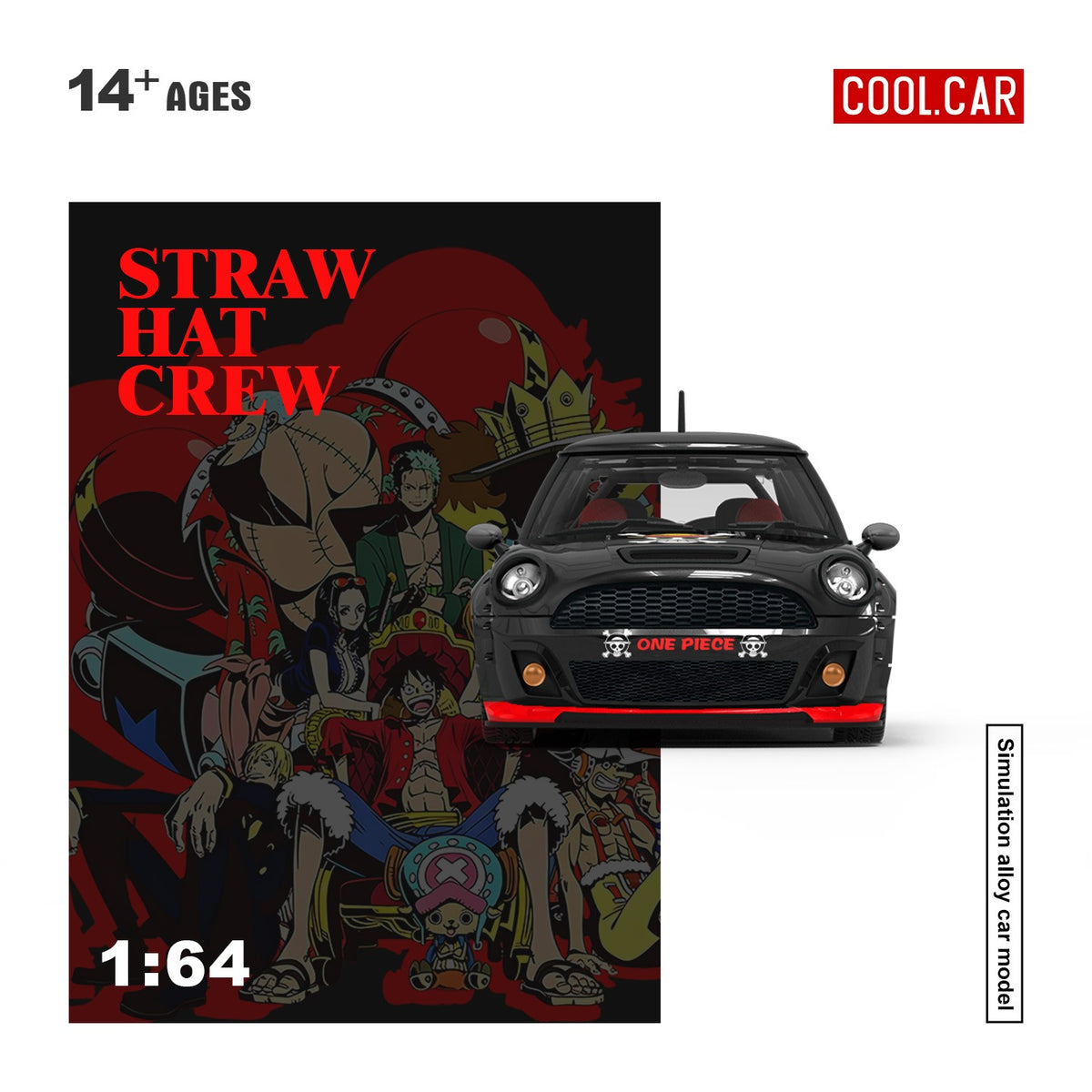 (Pre-Order)(CC643650) Mini Cooper Straw Hat Crew livery