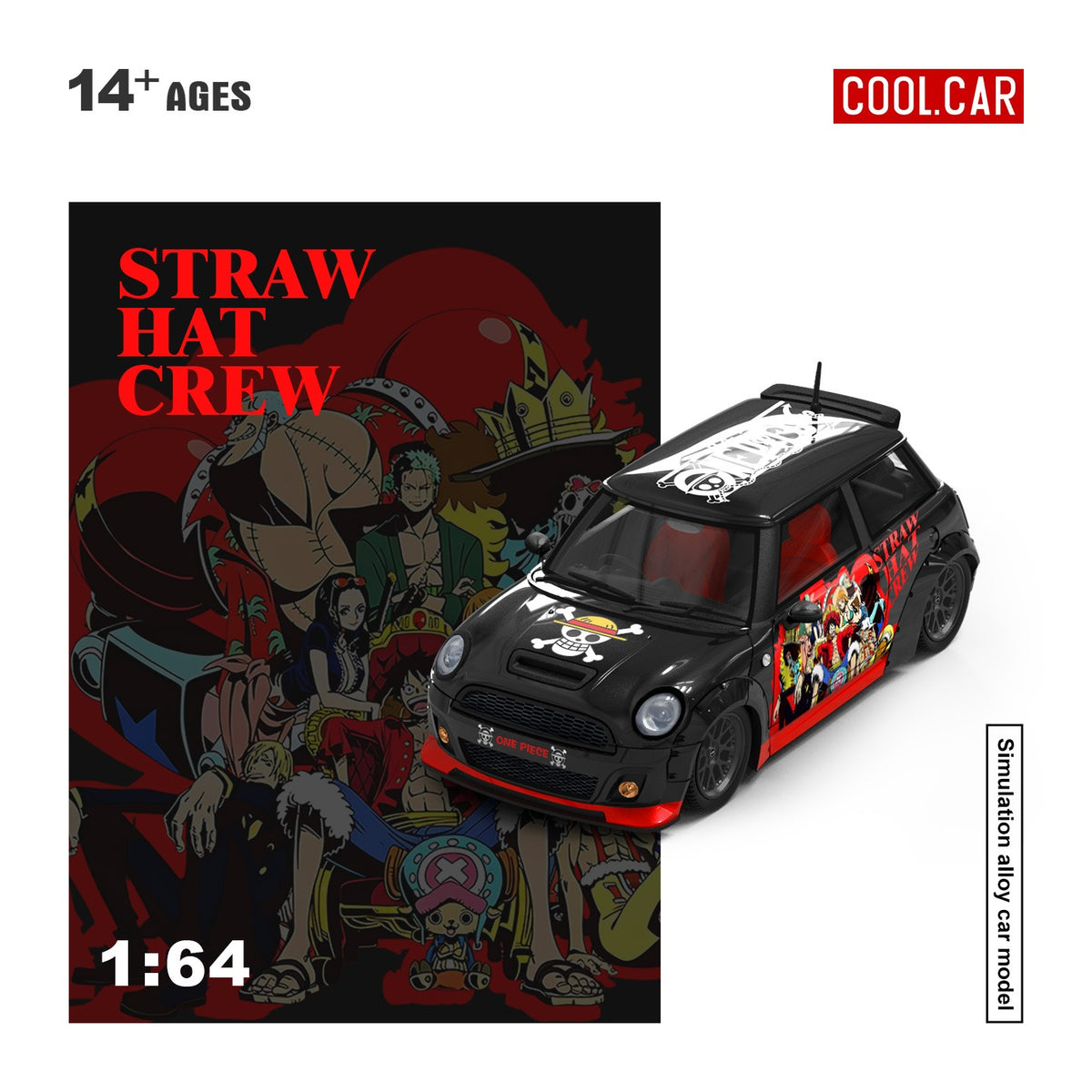 (Pre-Order)(CC643650) Mini Cooper Straw Hat Crew livery