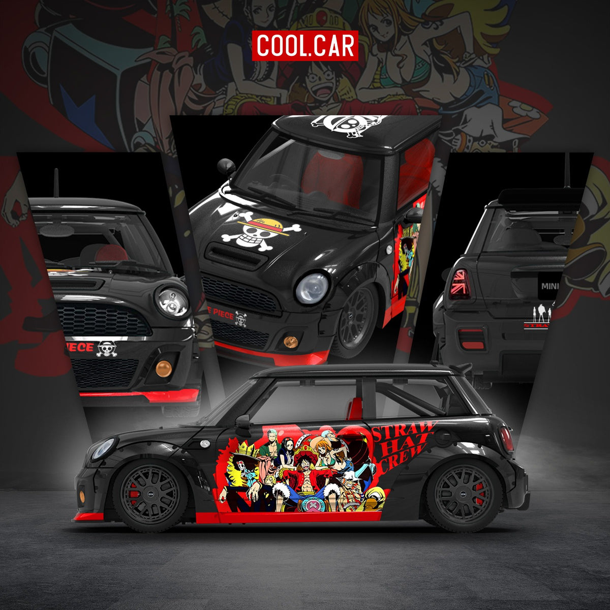 (Pre-Order)(CC643650) Mini Cooper Straw Hat Crew livery