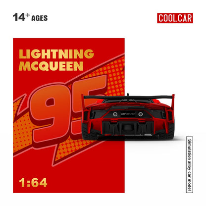 (CC643832) Lamborghini GTEVO (Lightning McQueen Livery)
