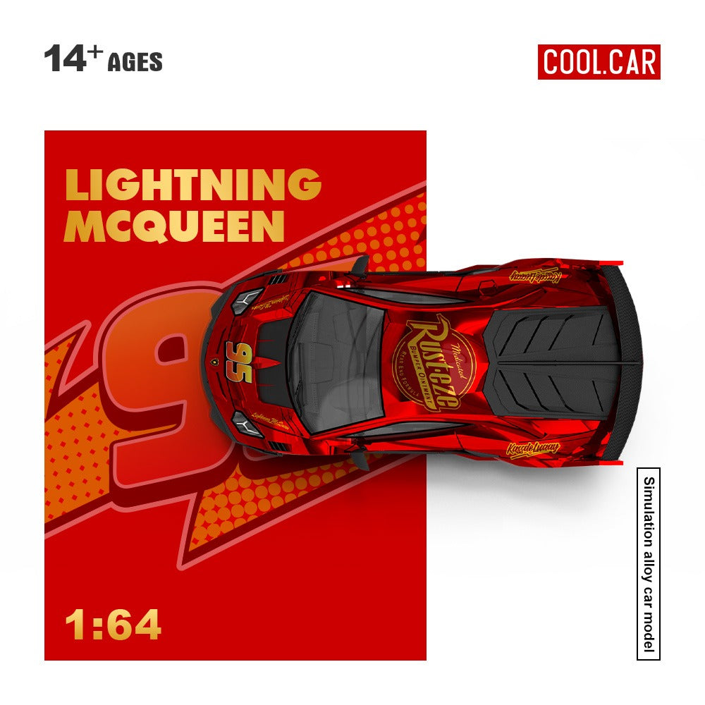 (CC643832) Lamborghini GTEVO (Lightning McQueen Livery)