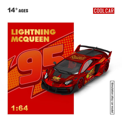 (CC643832) Lamborghini GTEVO (Lightning McQueen Livery)