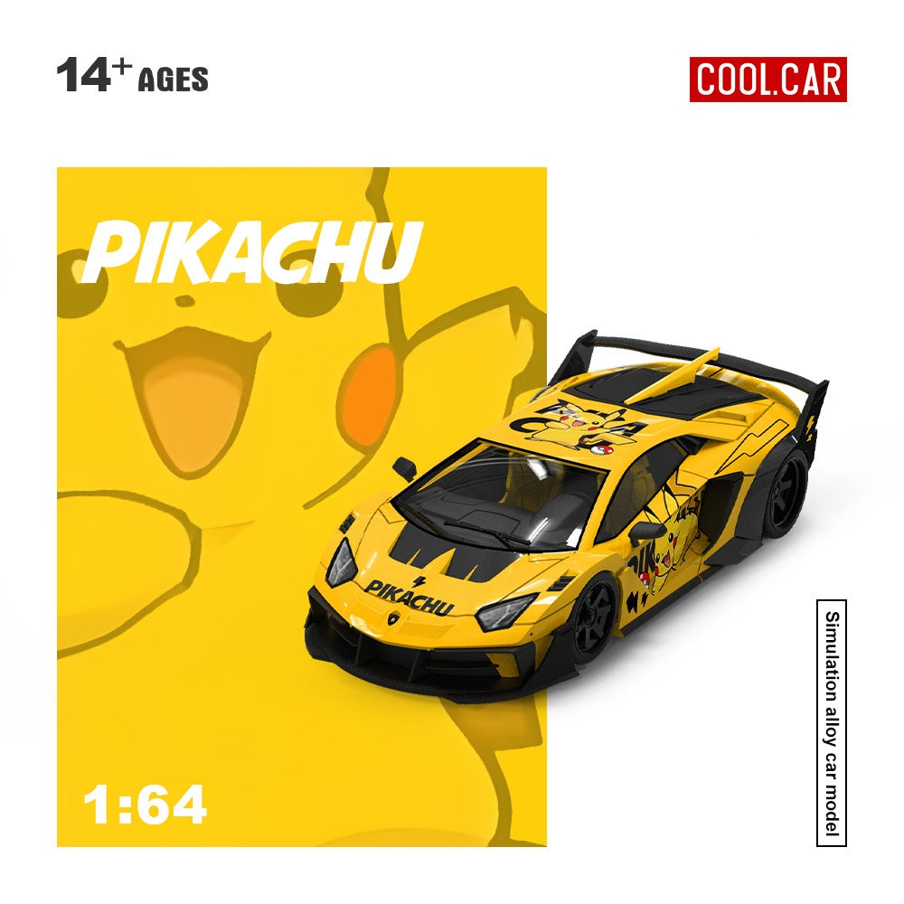 (Pre-Order)(CC643833) Lamborghini GTEVO (Pikachu Livery)