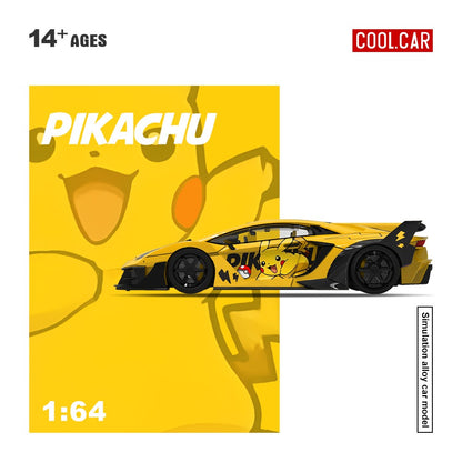 (Pre-Order)(CC643833) Lamborghini GTEVO (Pikachu Livery)