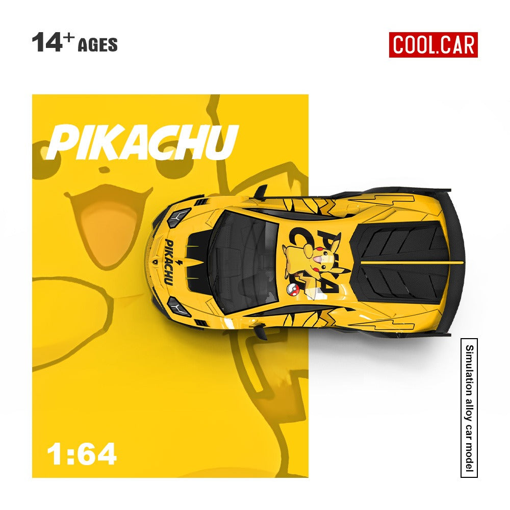 (Pre-Order)(CC643833) Lamborghini GTEVO (Pikachu Livery)