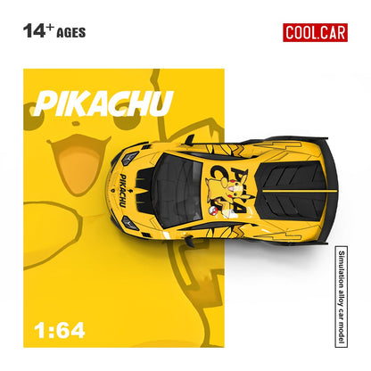 (Pre-Order)(CC643833) Lamborghini GTEVO (Pikachu Livery)