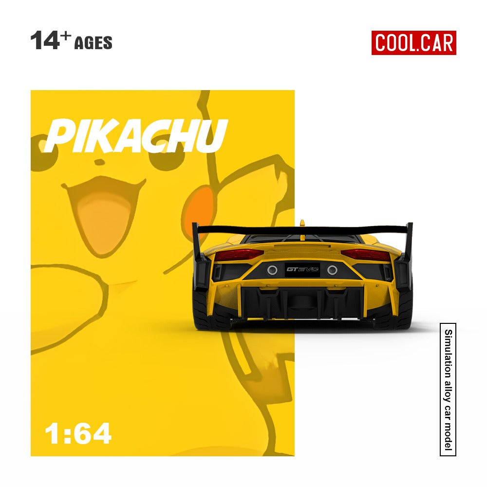 (Pre-Order)(CC643833) Lamborghini GTEVO (Pikachu Livery)