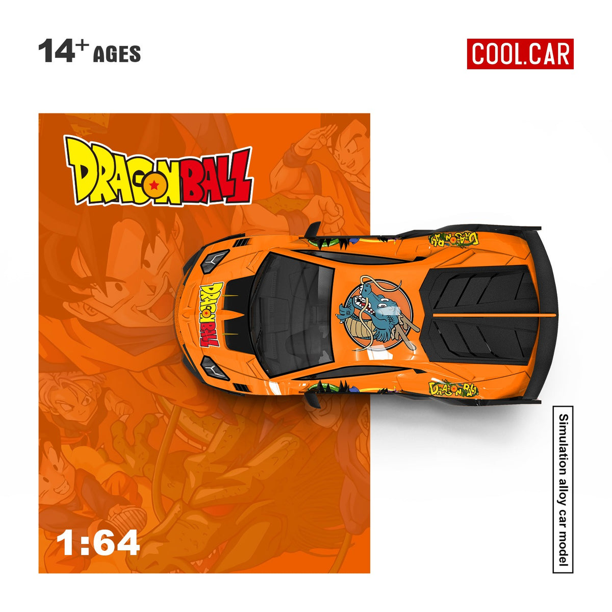 (Pre-Order)(CC643837) Lamborghini GTEVO (Dragon Ball Livery)