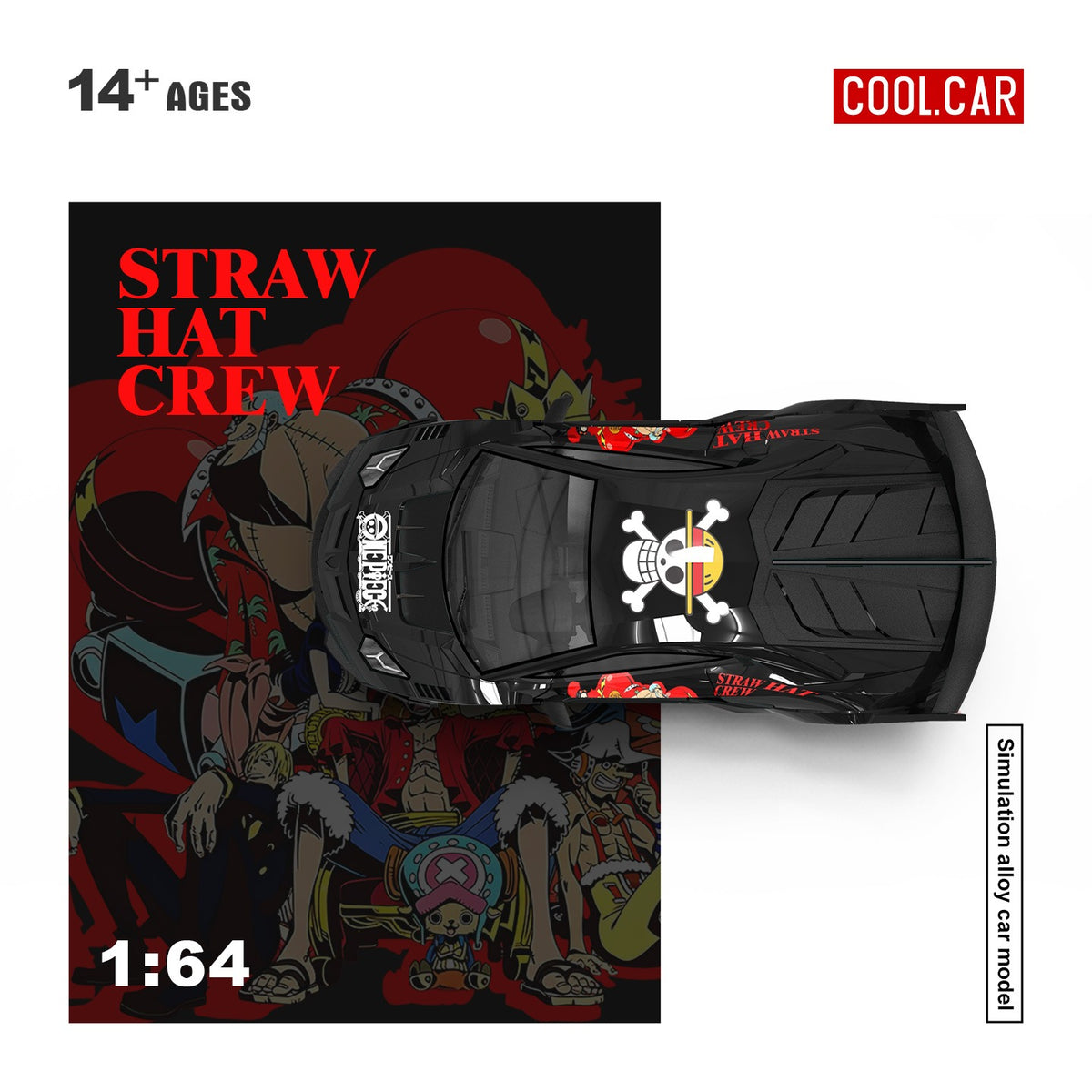 (Pre-Order)(CC643839) Lamborghini GTEVO (One Piece Livery)