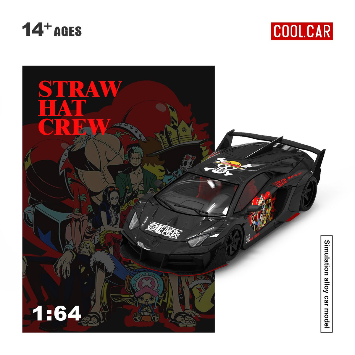 (Pre-Order)(CC643839) Lamborghini GTEVO (One Piece Livery)