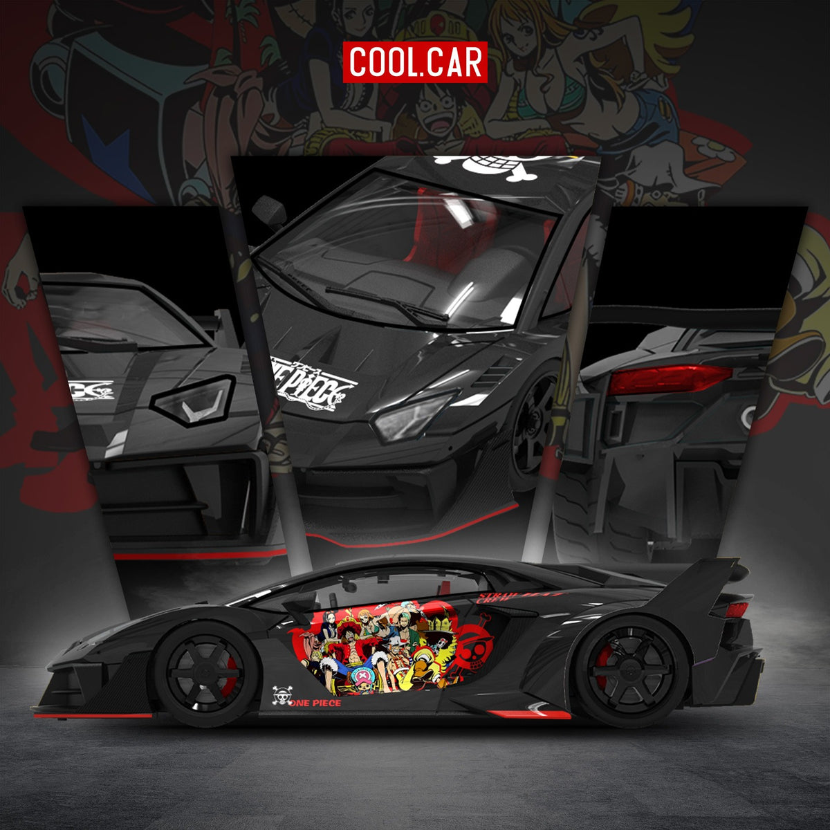 (Pre-Order)(CC643839) Lamborghini GTEVO (One Piece Livery)