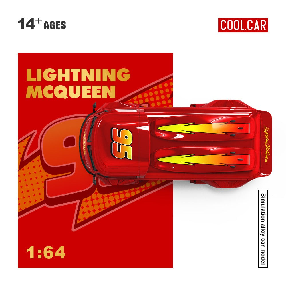(Pre-Order)(CC643923) Volkswagen T1 pickup truck - McQueen Livery