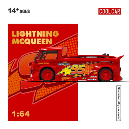 (Pre-Order)(CC643923) Volkswagen T1 pickup truck - McQueen Livery