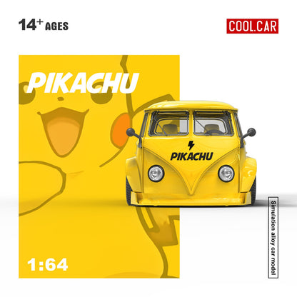 (Pre-Order)(CC643924) Volkswagen T1 pickup truck - Pikachu Livery
