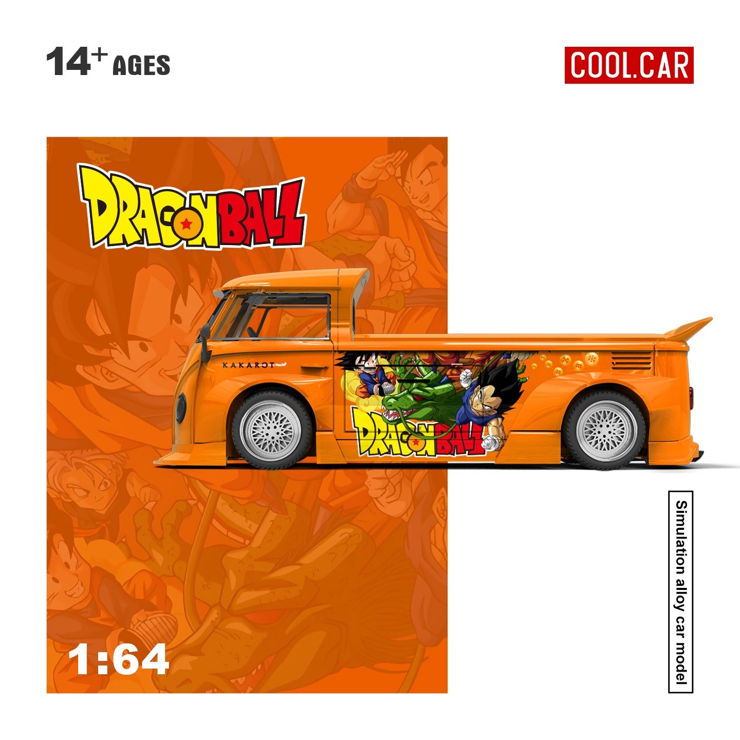 (Pre-Order)(CC643925) Volkswagen T1 pickup truck - Dragon Ball