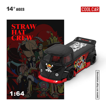 (Pre-Order)(CC643927) Volkswagen T1 pickup truck - Straw Hat Crew Livery