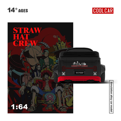(Pre-Order)(CC643927) Volkswagen T1 pickup truck - Straw Hat Crew Livery