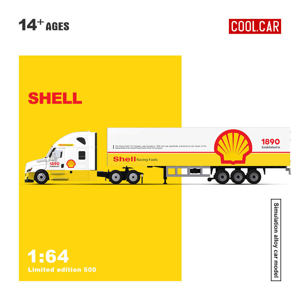 (CC800112) Freightliner Container Truck - Shell Livery