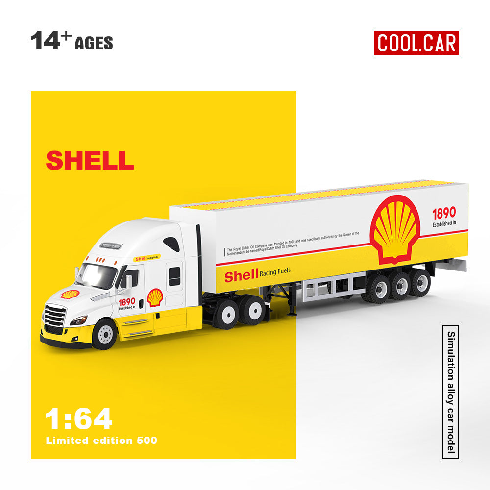 (CC800112) Freightliner Container Truck - Shell Livery