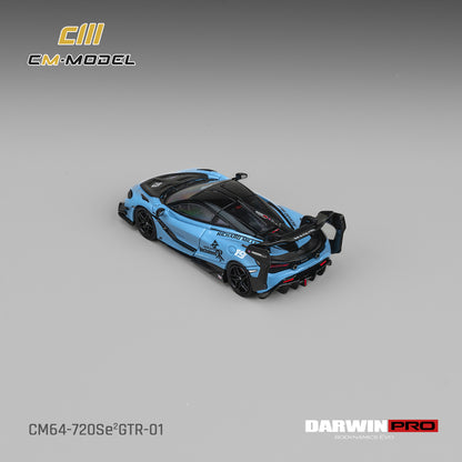 (Pre-Order) (CM64-720SeGTR-01) DarwinPRO 720Se²GTR-01 Blue