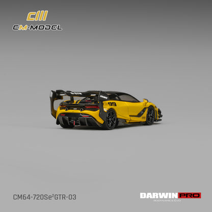 (Pre-Order) (CM64-720Se2GTR-03) DarwinPRO 720SE²GTR #99 (Pearl Yellow)