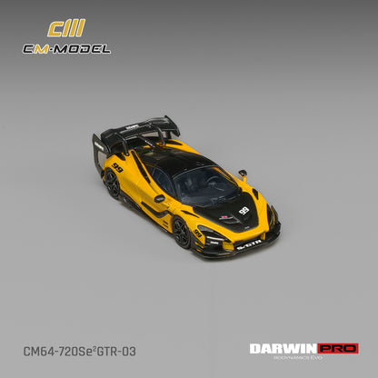 (Pre-Order) (CM64-720Se2GTR-03) DarwinPRO 720SE²GTR #99 (Pearl Yellow)