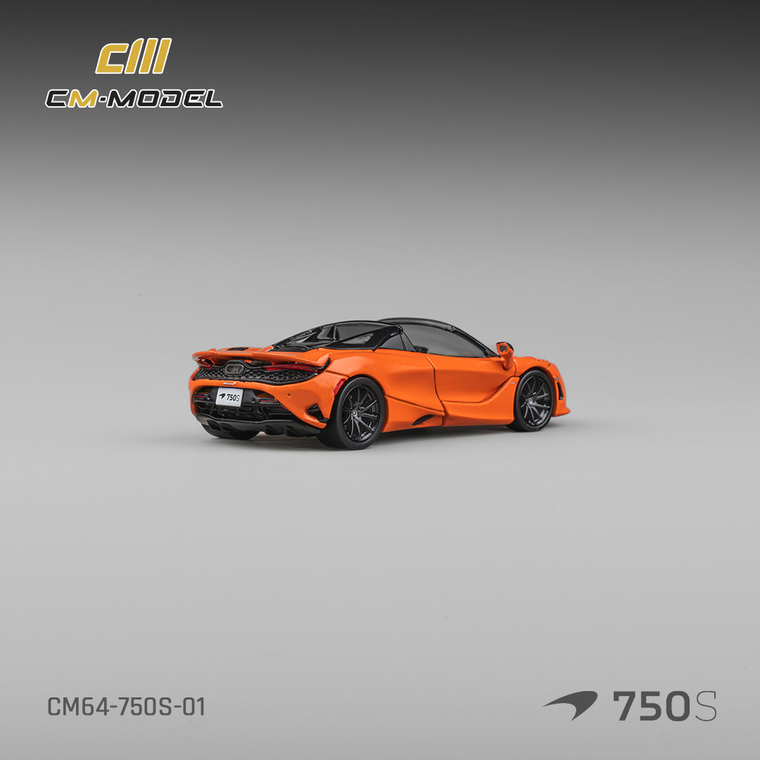(Pre-Order) (CM64-750S-01) Mclaren 750S Spider Ember Orange