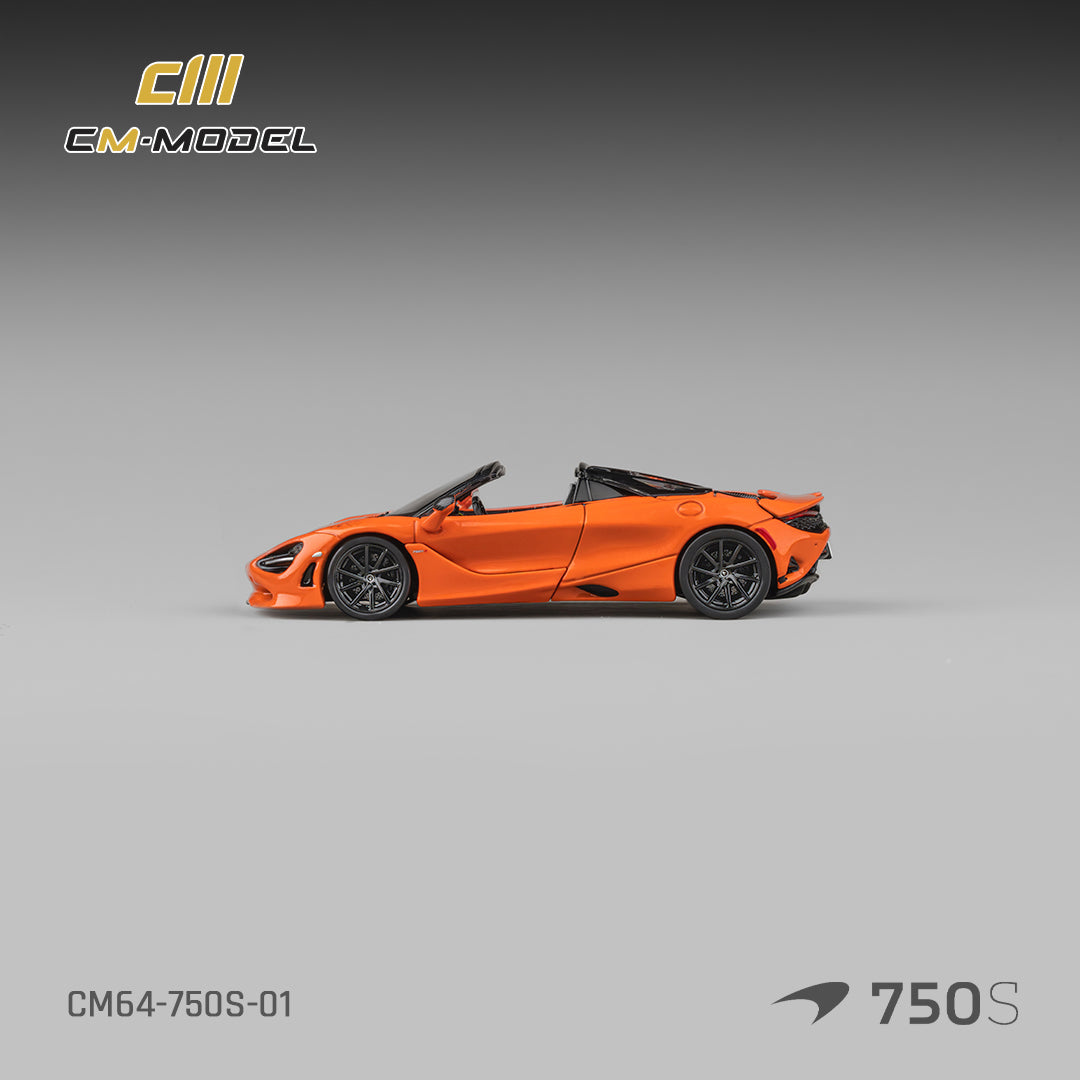 (Pre-Order) (CM64-750S-01) Mclaren 750S Spider Ember Orange