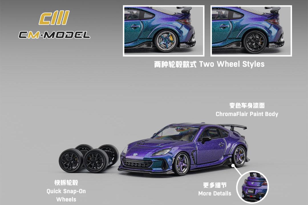 (Pre-Order)(CM64-BRZ-05) Subaru BRZ Varis Widebody Chameleon