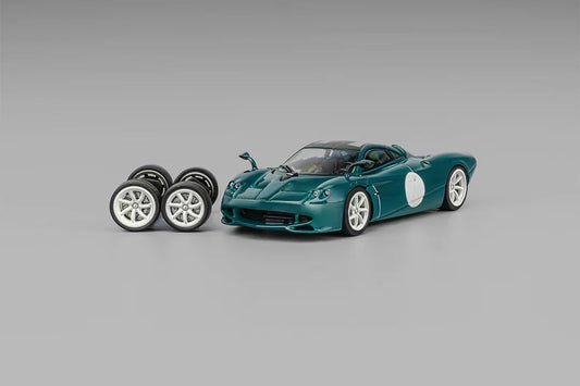 (CM64-Codalunga-05) - Pagani Codalunga - Green
