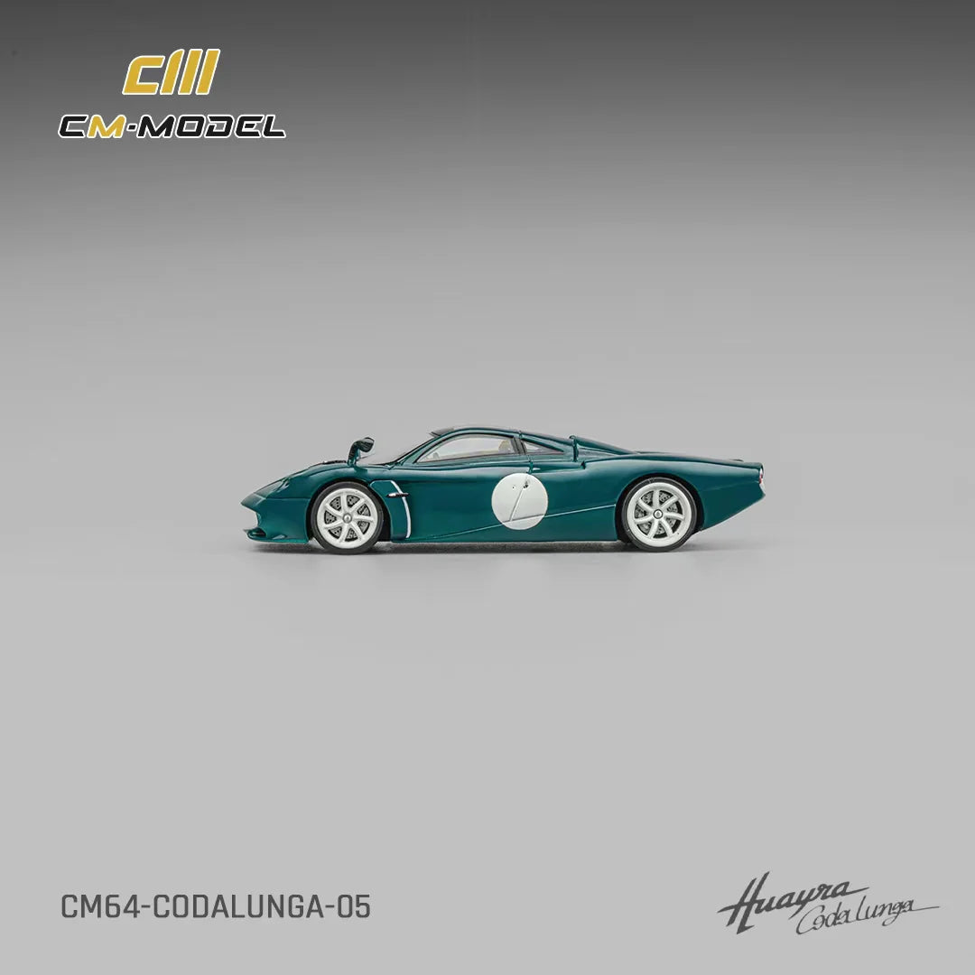 (CM64-Codalunga-05) - Pagani Codalunga - Green