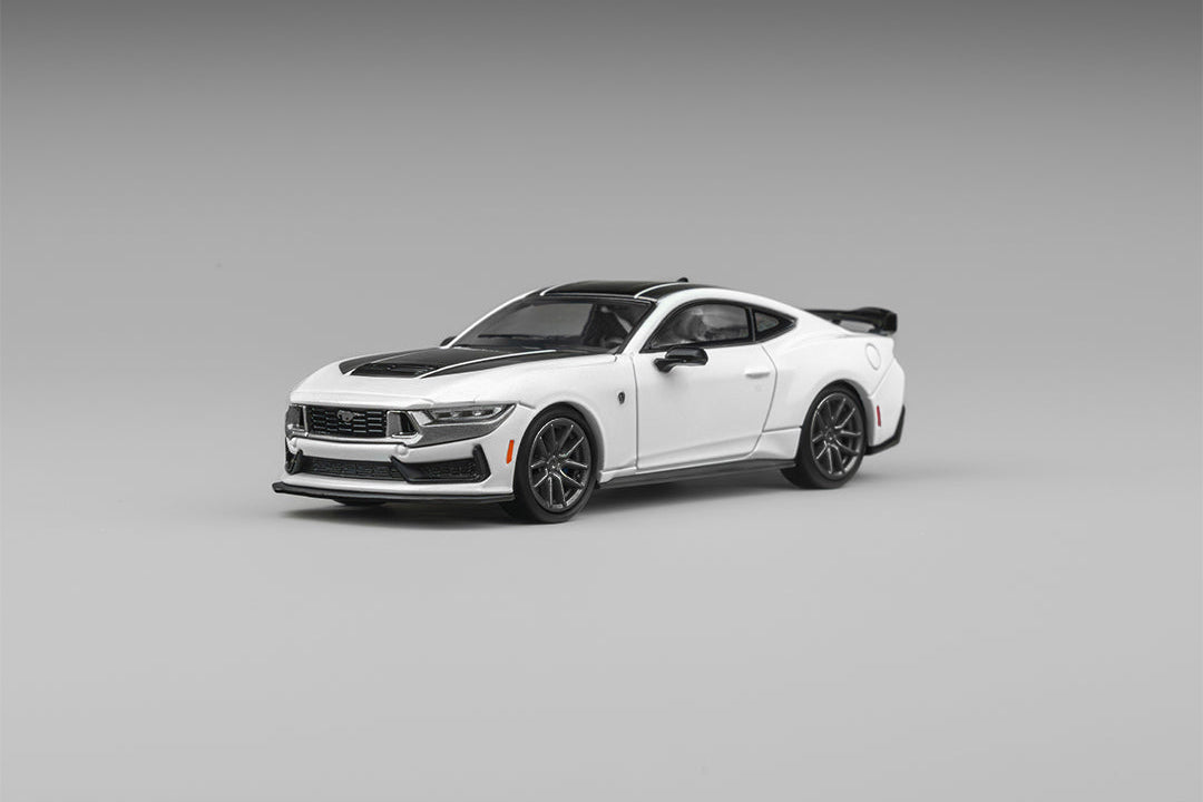 (Pre-Order) (CM64-Darkhorse-02) Ford Mustang DarkHorse Oxford White