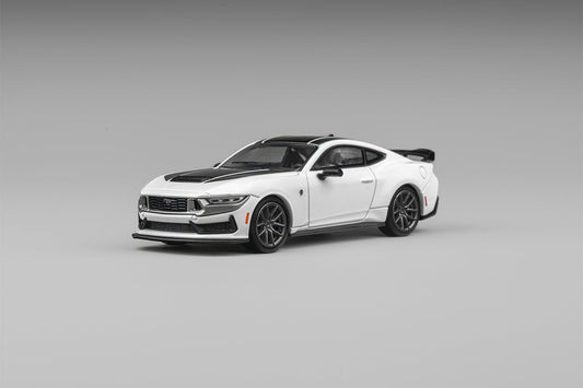 (Pre-Order) (CM64-Darkhorse-02) Ford Mustang DarkHorse Oxford White