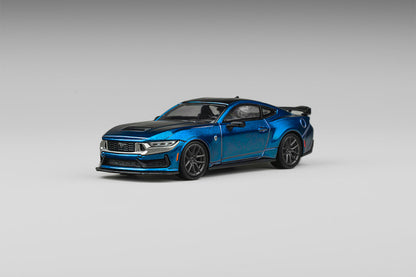 (Pre-Order) (CM64-DarkHorse-01) Ford Mustang DarkHorse Blue Ember Metallic