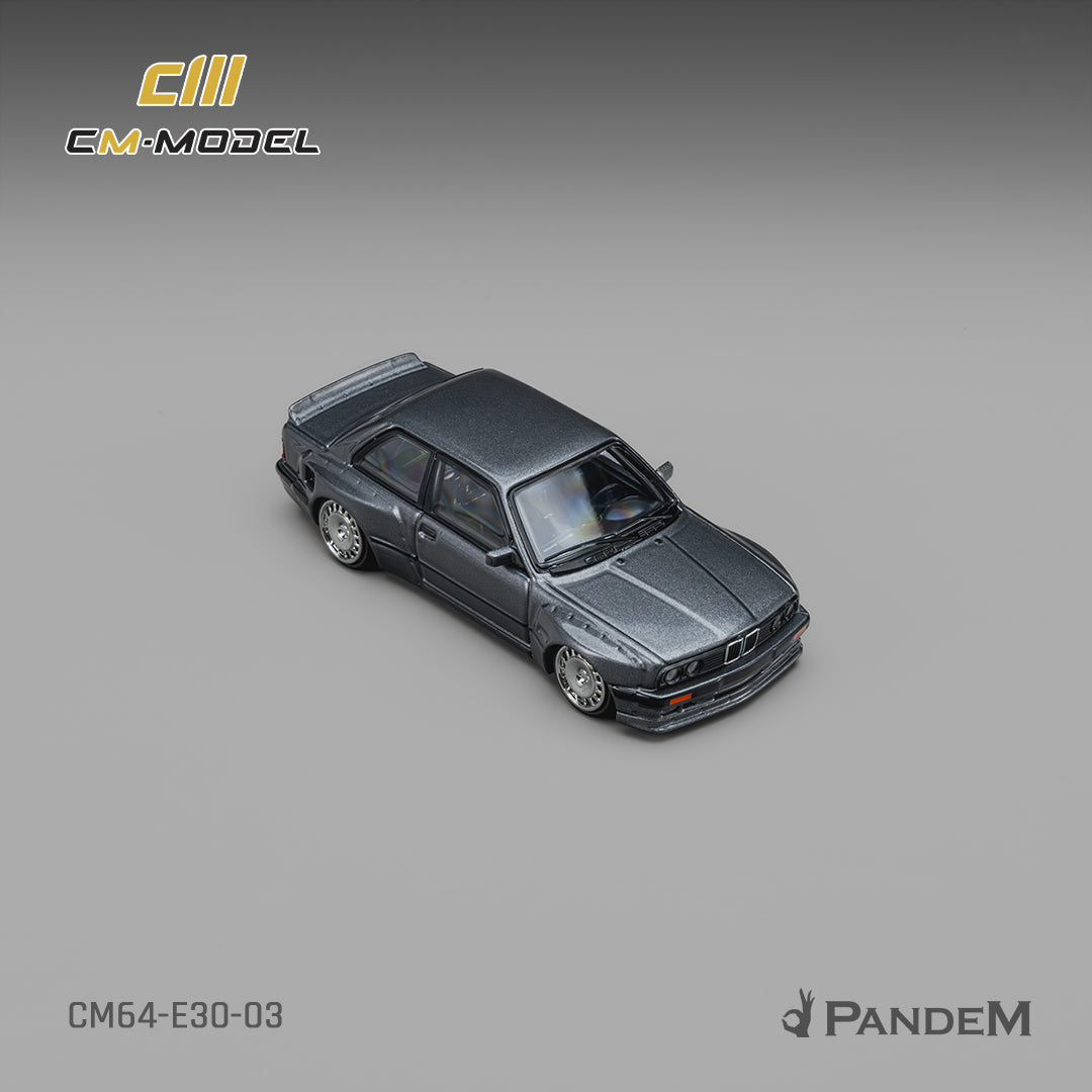 (Pre-Order) (CM64-E30-03) Pandem M3E30 Metallic gunmetal gray