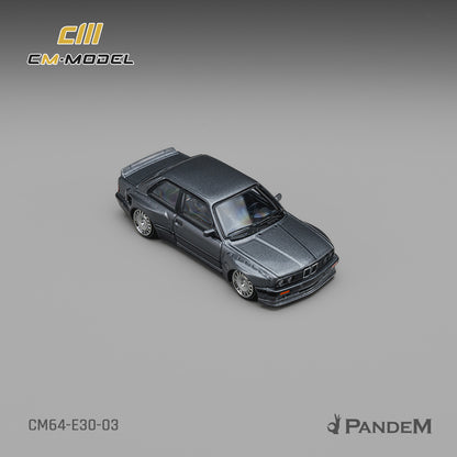 (Pre-Order) (CM64-E30-03) Pandem M3E30 Metallic gunmetal gray