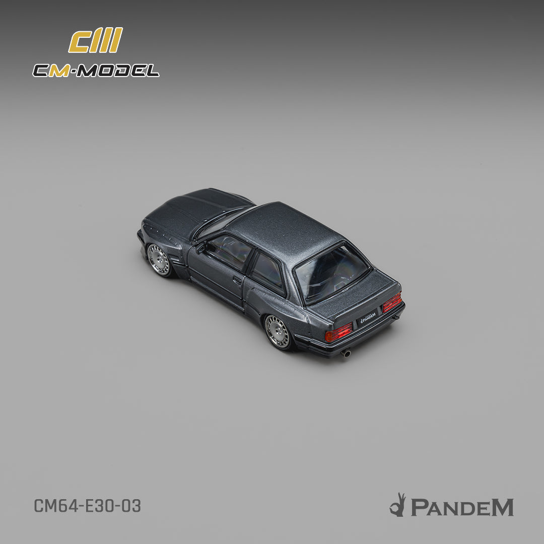 (Pre-Order) (CM64-E30-03) Pandem M3E30 Metallic gunmetal gray