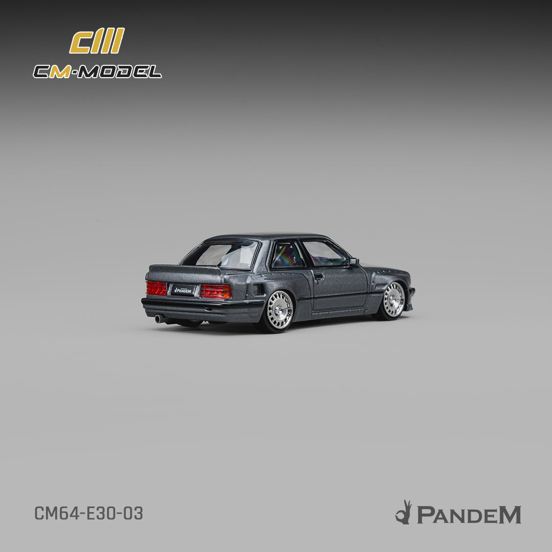 (Pre-Order) (CM64-E30-03) Pandem M3E30 Metallic gunmetal gray