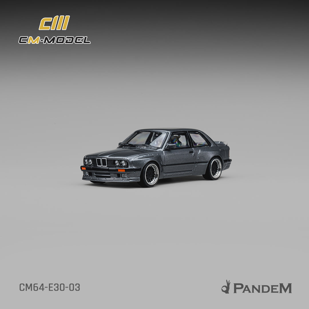 (Pre-Order) (CM64-E30-03) Pandem M3E30 Metallic gunmetal gray
