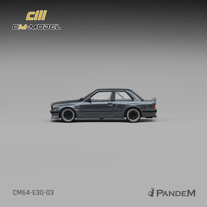 (Pre-Order) (CM64-E30-03) Pandem M3E30 Metallic gunmetal gray